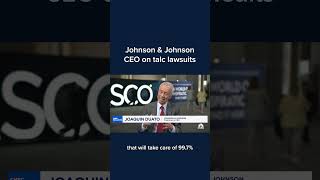 Johnson amp Johnson CEO on talc lawsuits [upl. by Flanagan]