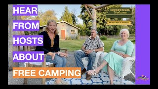 What is it like to be a Boondockers Welcome Host  Learn about Free RV Camping [upl. by Felder]