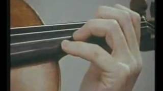 Yehudi Menuhin Violin Tutorial  5 Left Hand Playing [upl. by Ulund58]