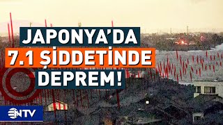 Japonyada 71 Şiddetinde Deprem Tsunami Uyarısı Yapıldı  NTV [upl. by Kimball]