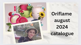 Oriflame August 2024 catalogue wowgroupmandiramukherjee3725 [upl. by Neerehs]