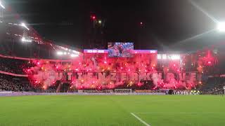 FC Basel vs GC Intro der «Muttenzerkurve» mit Pyro  09122023 [upl. by Enialem]