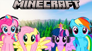 My Little Pony Plays Minecraft 1 [upl. by Ambrogino890]