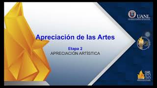 Apreciación de las artes Apreciación artísticaSensibilidad Etapa 2 Semana 1 [upl. by Pylle]