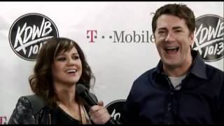 Kelly Clarkson  Interview  1013 KDWBs Jingle Ball Minneapolis Dec 2011 [upl. by Castara680]