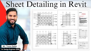 Sheet Detailing in Revit Architecture [upl. by Nahsaj]