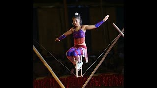 Best Indian CircusCircus by beautiful girlsCycling by girlsCircus at mela [upl. by Nevada]