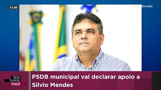 PSDB municipal vai declarar apoio a Silvio Mendes [upl. by Atinehs196]