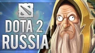 Blending in with the Russians Dota 2 [upl. by Airotcivairam238]