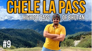 Chele La Pass in Paro  Highest Motorable Pass in Bhutan [upl. by Orfurd442]