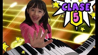 CLASES DE PIANO DE NIÑOS PARA NIÑOS  CLASE 5 Iniciación al Solfeo  A BIG HAPPY FAMILY [upl. by Courtland]