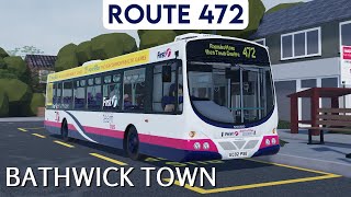 Bathwick Town  Route 472  Eclipse Metro [upl. by Corbie]