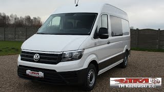 2020 Volkswagen Crafter L3H3 6osobowy  tmkotomotopl [upl. by Solberg]