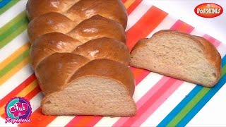 Trenza de Pan Leche  Exquisita y Fácil Receta Casera│Club de Reposteria [upl. by Enilrac]