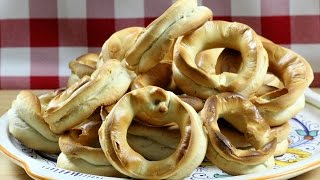 Taralli Baresi  Rossellas Cooking with Nonna [upl. by Llevol300]