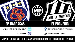 Fecha 6 Sportivo Barracas vs El Porvenir  EN VIVO [upl. by Kolk]