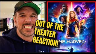 The Marvels Out Of The Theater Reaction  MCU  Marvels [upl. by Anairb]