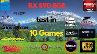 RX 590 8GB Test in 10 Games 2023 [upl. by Carisa]