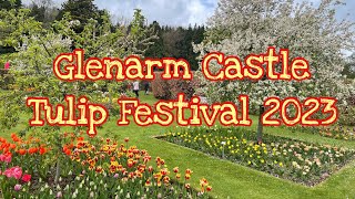 Glenarm Castle Tulip Festival Video 2023 [upl. by Bouchier]