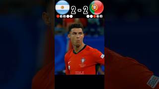 Argentina vs Portugal World Cup Final Penalty Shootout [upl. by Innob]