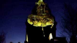 DER HERMANN leuchtet 2017 Full 3D VideoMapping [upl. by Mot]