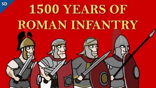 1500 years of Roman Infantry [upl. by Yrocaj]