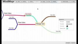 MindMapr  HTML5 application that works offline [upl. by Asilanna]