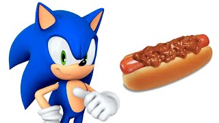 All Sonic Characters and their Favorite Foods MVPerry Compilation Main Characters [upl. by Jt]