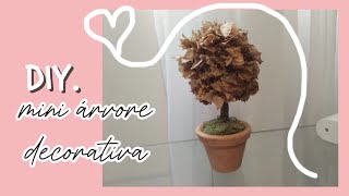 DIYminiárvorediydecoration topiary musgofloressecas primavera bonsai boho lanemuller1338 [upl. by Ahsikan260]