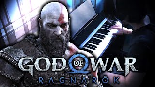 GOD OF WAR RAGNARÖK  Main Theme EPIC PIANO Version  Sheet Music [upl. by Gault]