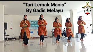 WISATA SENI Tari Lemak Manis  Tim Gadis Melayu [upl. by Abihsat]