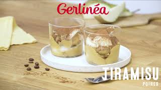 Recette Gerlinéa  Tiramisu aux poires [upl. by Etra]