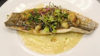 Baked Sea Bass With Garlic amp Butter  Delectable Dishes [upl. by Llennahc]