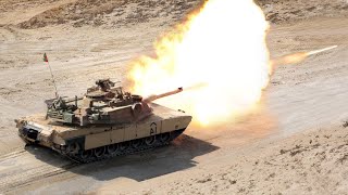 US 10 Million M1 Abrams Tanks Firing Massive 120mm Gun [upl. by Eirojram166]