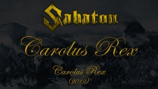 Sabaton  Carolus Rex SV Lyrics Svenska amp Français [upl. by Rus]