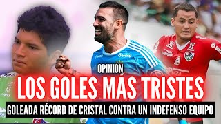 LOS 12 PECADOS DE COMERCIO💥CRISTAL GOLEA 120 A UN EQUIPO DE DEBUTANTES🥶VERGÜENZA EN LIGA PERUANA [upl. by Jat303]