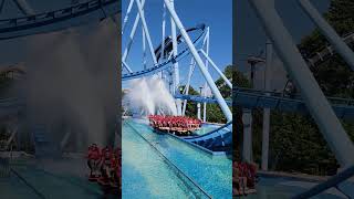 Watch Out for the Splash  Griffon at Busch Gardens Williamsburg [upl. by Noneek518]