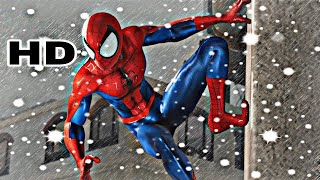 Ultimate SpiderMan Crane Scene  Winter Mod  SpiderMan Remastered Mods PC [upl. by Zarla]