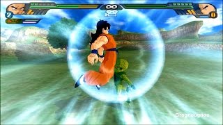 Yamcha and Saibaman potaras fusion VS Tienshinhan  Yamched  Dragonball Z Tenkaichi 3 mod [upl. by Shayn]