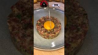 👩🏼‍🍳Recette 🐷 Tartare de Fuet 🇪🇦 asmr food recipe spain chocolate satisfying eat egg eggs [upl. by Seabrooke297]