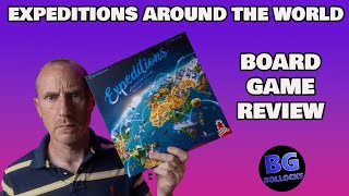 Expeditions Around The World  Board Game Review [upl. by Ahsihat]