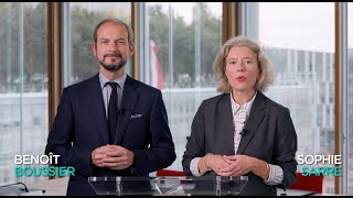 Benoît BOUSSIER et Sophie SARRE candidats au Conseil de lOrdre [upl. by Ainekahs]