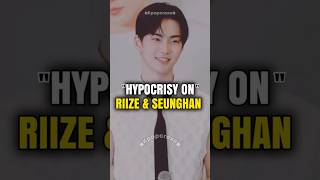 SME Called Out For “Hypocrisy” on RIIZE amp SEUNGHAN kpopupdates [upl. by Raymond]