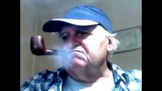 Smoking my Northern Briars Premier Pipe Tobaccos with Dark Blue White Hat Scotland Shirt [upl. by Gerbold372]