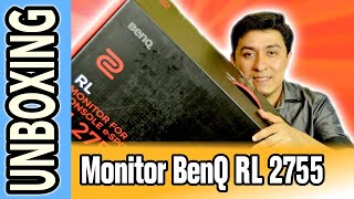 UNBOXING Instalación y primeros pasos con el Monitor BenQ RL 2755 [upl. by Ailema]