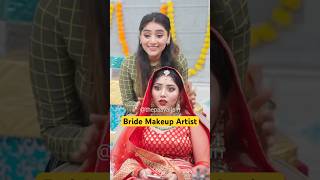 That Makeup Artist  Bridal Makeup  Indian Wedding and Dulhan Drama Shorts [upl. by Eiznekcm]