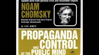 Noam Chomsky  Propaganda amp Control of the Public Mind  January 16 2001 [upl. by Gazo550]