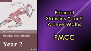 Edexcel ALevel Maths Statistics 2  PMCC Hypothesis Testing [upl. by Eocsor]