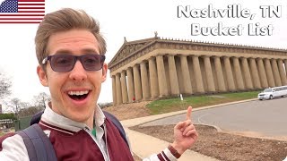 Nashville Tennessee Bucket List Travel Vlog  Evan Edinger Travel [upl. by Judah]