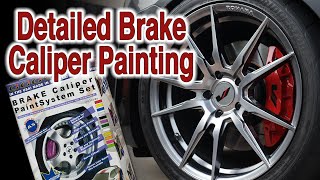 Detailed Brake Caliper Paint  Off the Car with G2 System [upl. by Oijres431]